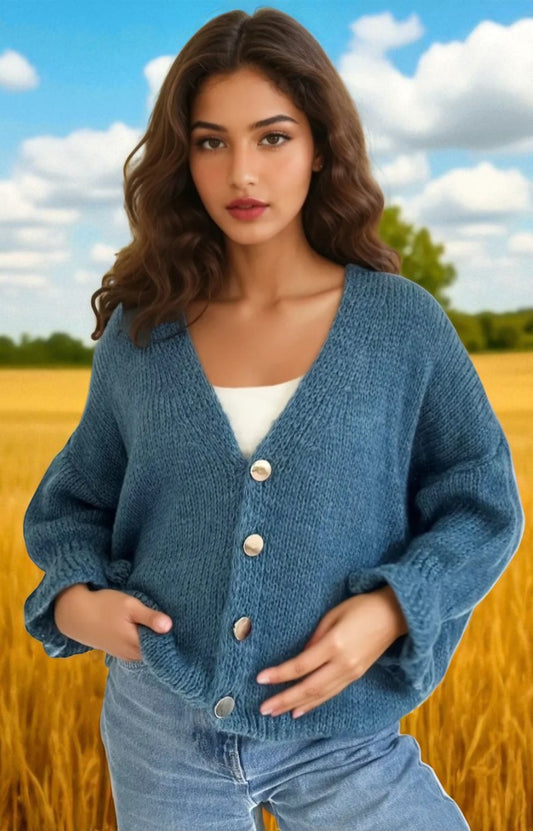 CARDIGAN  ANISSA  CANARD