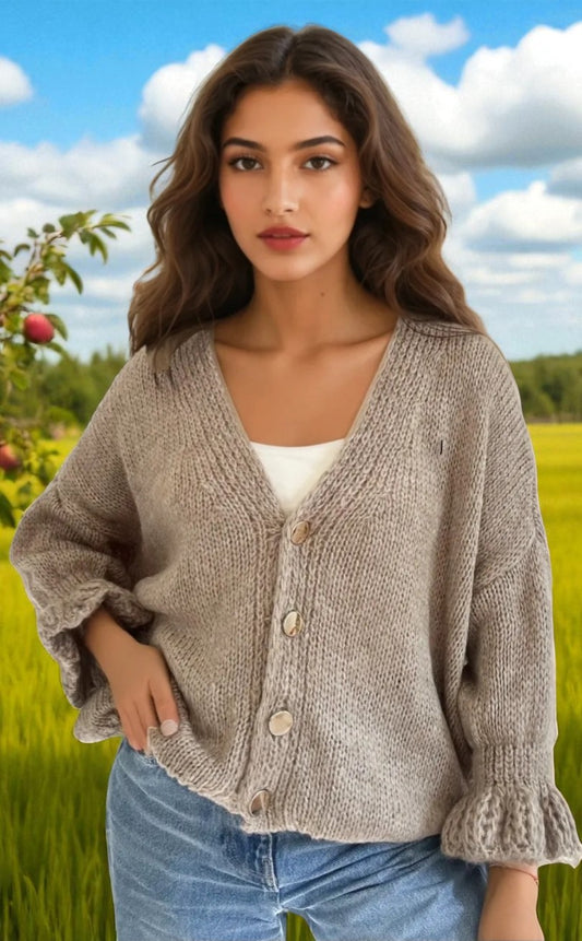 CARDIGAN  ANISSA TAUPE