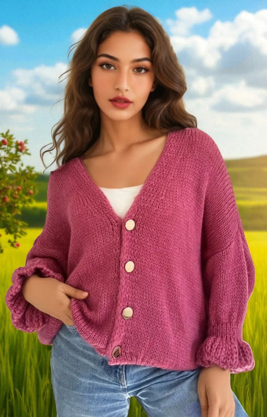 CARDIGAN  ANISSA FRAMBOISE