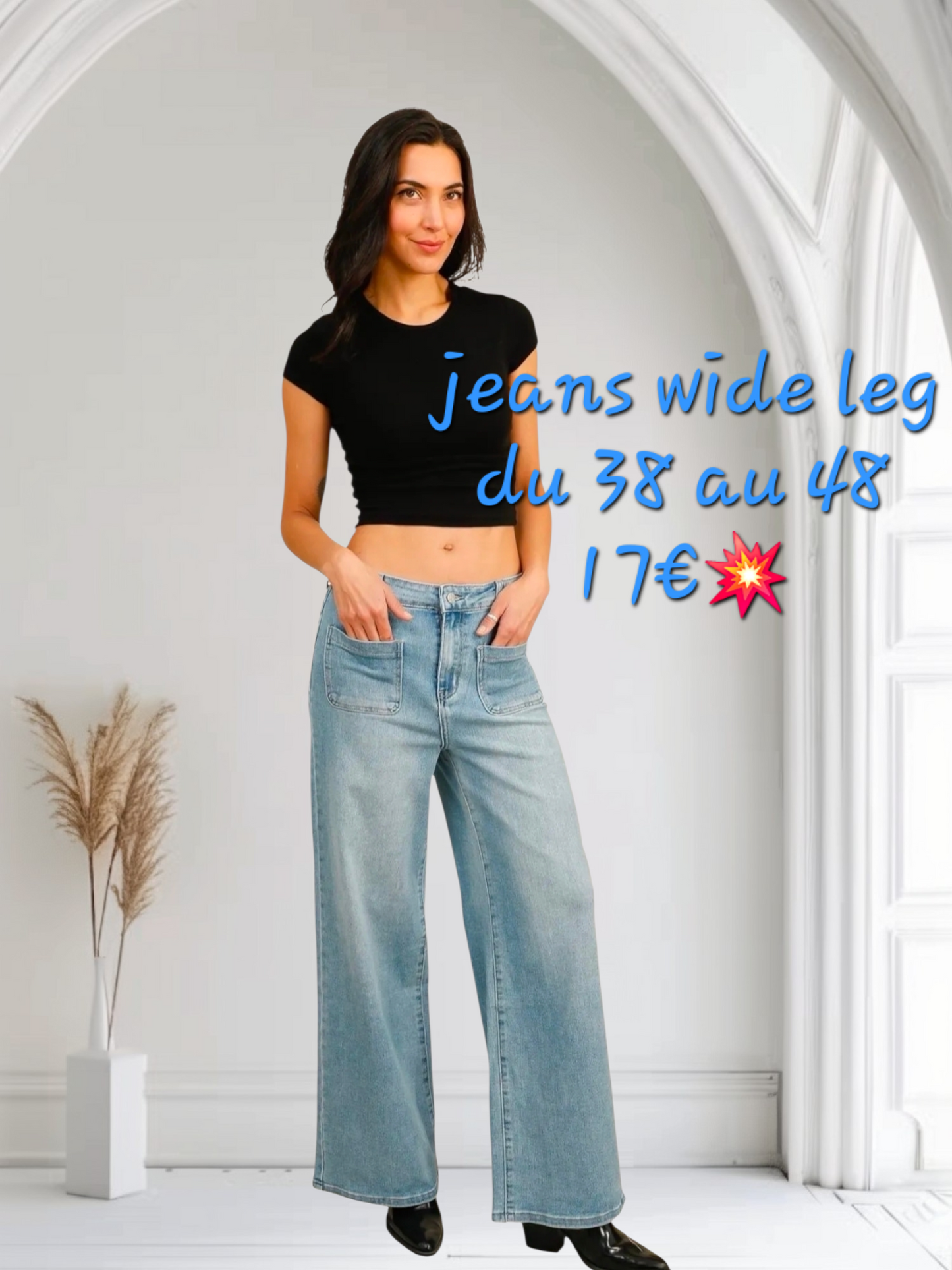 Jeans Wide Leg G-smack