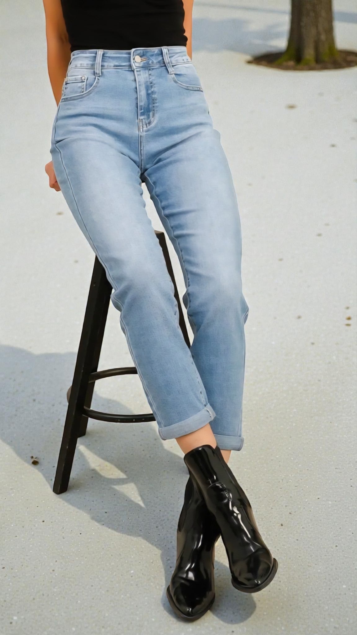 Jeans Mom fit du 36 au 46