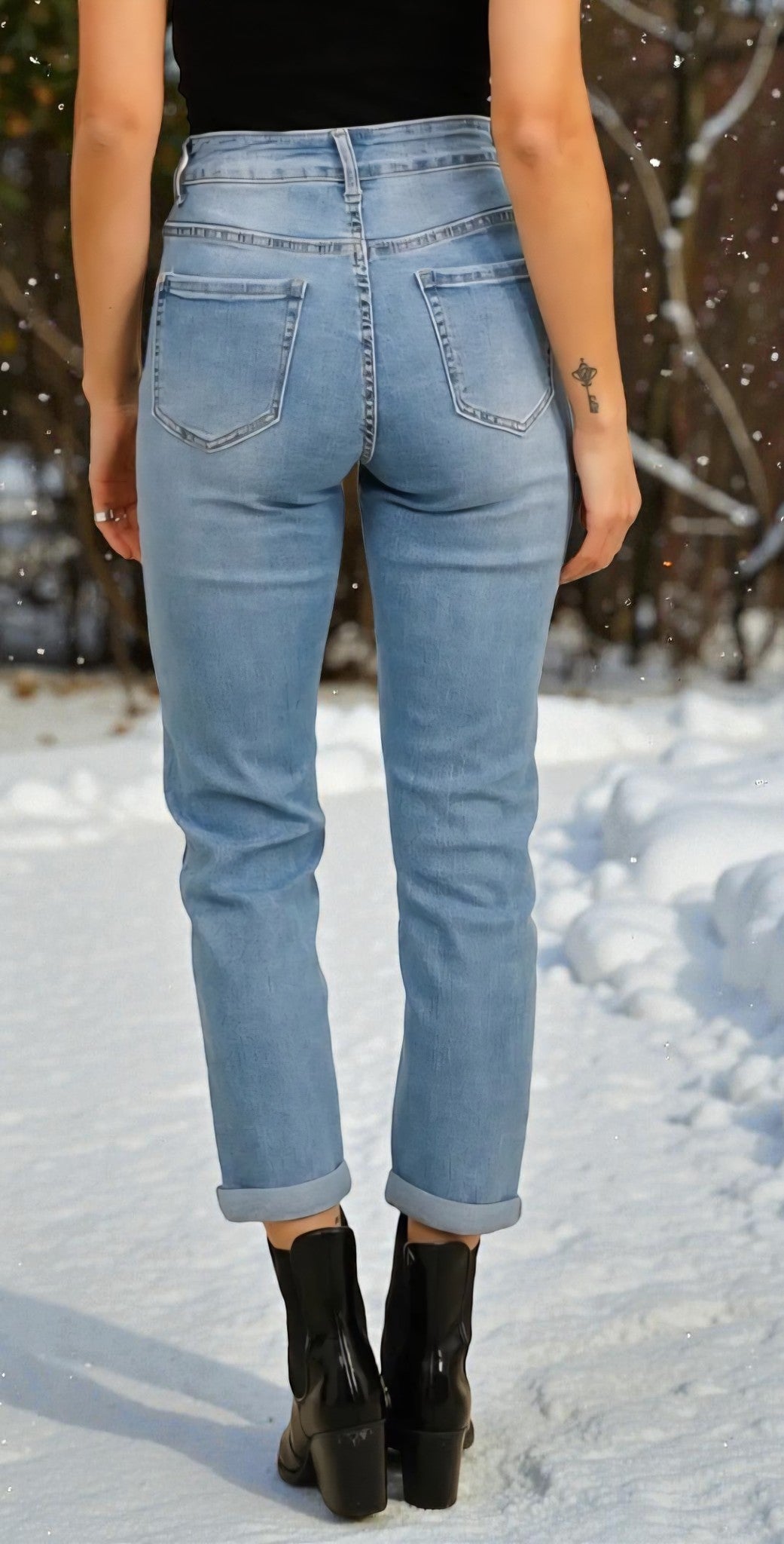 Jeans Mom fit du 36 au 46