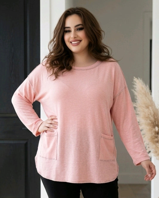 SWEATSHIRT Jeanne Rose valable jusqu au 48/50