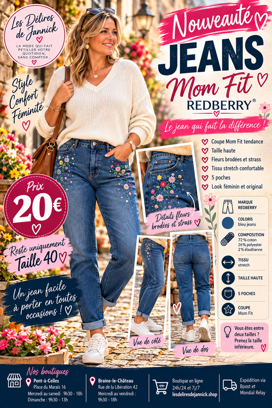 JEAN Fleuris  MOM FIT QUI FAIT LA DIFFÉRENCE !