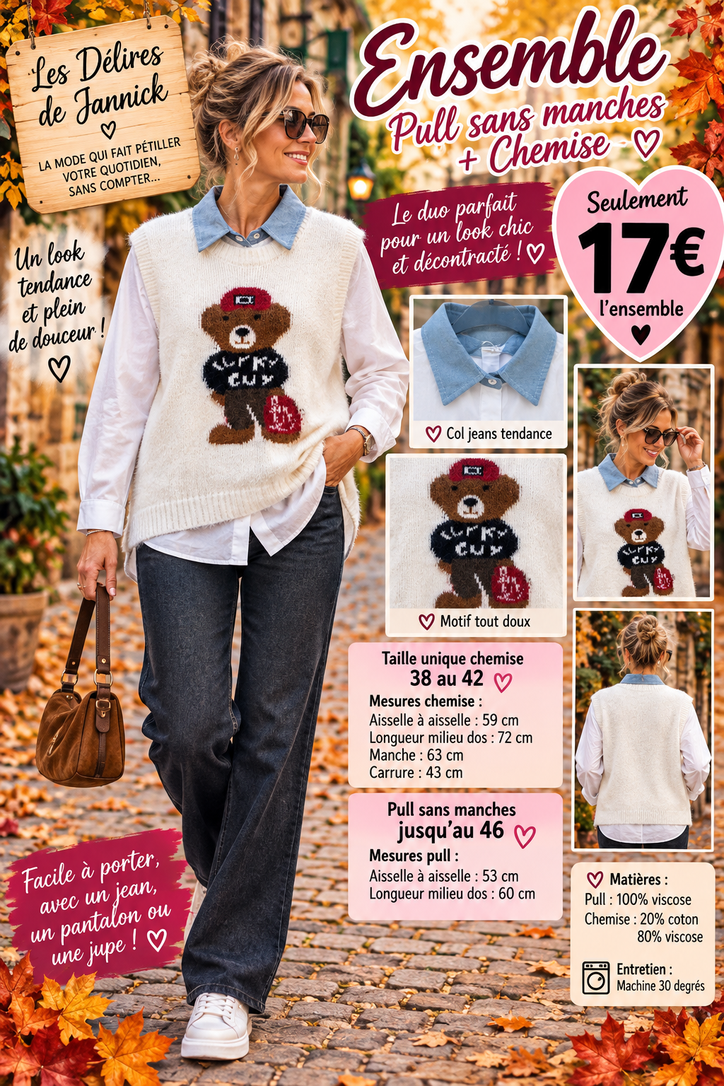 *97 🍂✨ NOUVEAUTÉ – LE DUO TENDANCE DE LA SAISON ! ✨🍂